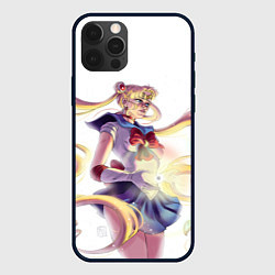 Чехол для iPhone 12 Pro Сейлор Мун Sailor Moon, цвет: 3D-черный