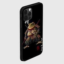 Чехол для iPhone 12 Pro Жаба войн, цвет: 3D-черный — фото 2