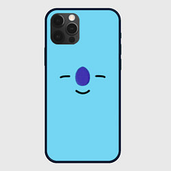 Чехол для iPhone 12 Pro BT21-Koya, цвет: 3D-черный