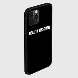 Чехол для iPhone 12 Pro Beauty rescuer спасатель красоты, цвет: 3D-черный — фото 2