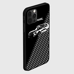 Чехол для iPhone 12 Pro Haval чёрно-белый, цвет: 3D-черный — фото 2