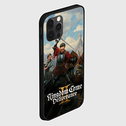 Чехол для iPhone 12 Pro Битва Kingdom come deliverence 2, цвет: 3D-черный — фото 2