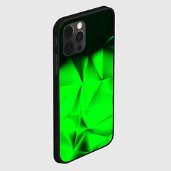 Чехол для iPhone 12 Pro Кислотная абстракция кубы, цвет: 3D-черный — фото 2