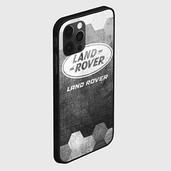 Чехол для iPhone 12 Pro Land Rover - grey gradient, цвет: 3D-черный — фото 2