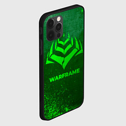 Чехол для iPhone 12 Pro Warframe - green gradient, цвет: 3D-черный — фото 2