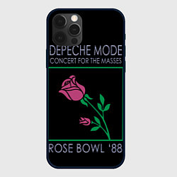 Чехол для iPhone 12 Pro Depeche Mode - Rose Bowl, цвет: 3D-черный