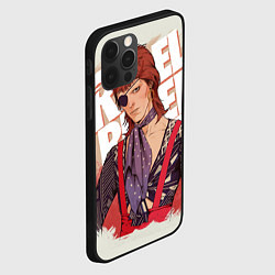 Чехол для iPhone 12 Pro David Bowie Rebel, цвет: 3D-черный — фото 2