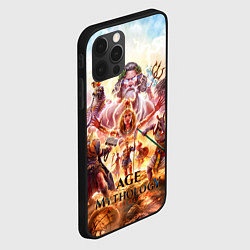 Чехол для iPhone 12 Pro Age of mythology персонажи, цвет: 3D-черный — фото 2