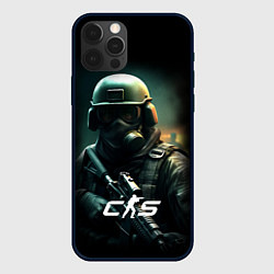 Чехол для iPhone 12 Pro CS counter terrorist, цвет: 3D-черный