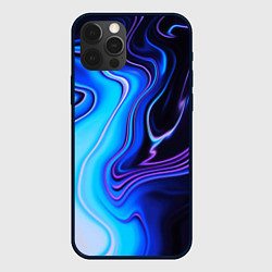 Чехол для iPhone 12 Pro Abrupt neon colors, цвет: 3D-черный