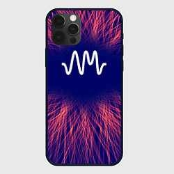 Чехол для iPhone 12 Pro Arctic Monkeys red energy, цвет: 3D-черный