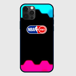 Чехол для iPhone 12 Pro NBA текстура соты, цвет: 3D-черный