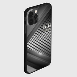 Чехол для iPhone 12 Pro Honda metal motors, цвет: 3D-черный — фото 2