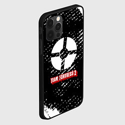 Чехол для iPhone 12 Pro Team Fortress 2 краски штрихи, цвет: 3D-черный — фото 2