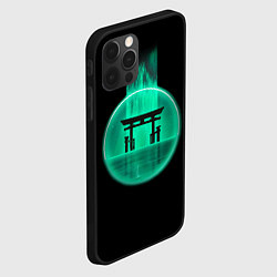 Чехол для iPhone 12 Pro Neon shrine, цвет: 3D-черный — фото 2