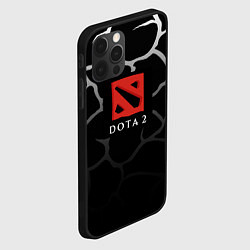 Чехол для iPhone 12 Pro DOTA2 земля, цвет: 3D-черный — фото 2