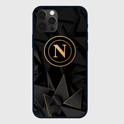 Чехол для iPhone 12 Pro Napoli golden poly, цвет: 3D-черный