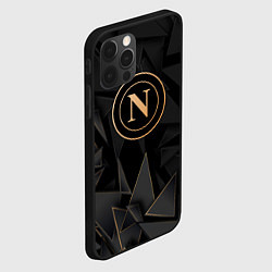 Чехол для iPhone 12 Pro Napoli golden poly, цвет: 3D-черный — фото 2