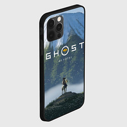 Чехол для iPhone 12 Pro Ацу на коне Ghost of Yotei, цвет: 3D-черный — фото 2