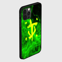 Чехол для iPhone 12 Pro Doom storm green, цвет: 3D-черный — фото 2