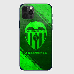 Чехол для iPhone 12 Pro Valencia - green gradient, цвет: 3D-черный