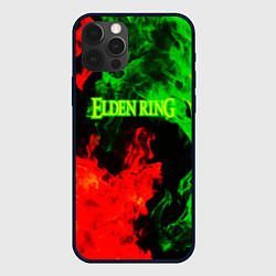 Чехол для iPhone 12 Pro Elden ring в огне рпг, цвет: 3D-черный