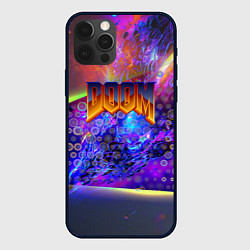 Чехол для iPhone 12 Pro Doom abstraction mars, цвет: 3D-черный