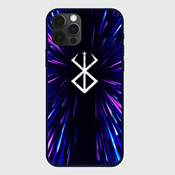 Чехол для iPhone 12 Pro Berserk neon energy, цвет: 3D-черный