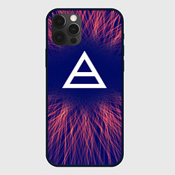 Чехол для iPhone 12 Pro Thirty Seconds to Mars red energy, цвет: 3D-черный