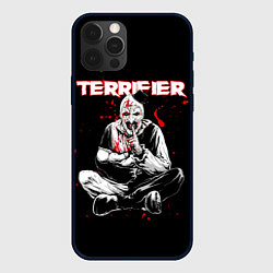 Чехол для iPhone 12 Pro Terrifier clown Art, цвет: 3D-черный