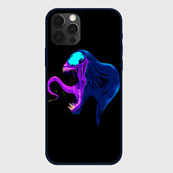 Чехол для iPhone 12 Pro Venom head, цвет: 3D-черный