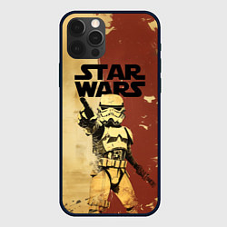 Чехол для iPhone 12 Pro Звездные войны - клон, цвет: 3D-черный