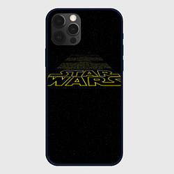 Чехол для iPhone 12 Pro Star Wars - вступительные титры, цвет: 3D-черный