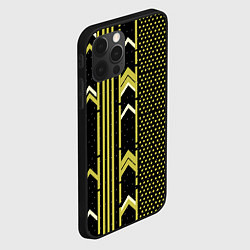 Чехол для iPhone 12 Pro Закулисье классика на чёрном фоне, цвет: 3D-черный — фото 2