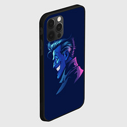 Чехол для iPhone 12 Pro Joker gradient, цвет: 3D-черный — фото 2