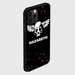 Чехол для iPhone 12 Pro Nazareth конфети, цвет: 3D-черный — фото 2