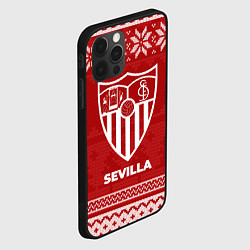 Чехол для iPhone 12 Pro Новогодний Sevilla, цвет: 3D-черный — фото 2
