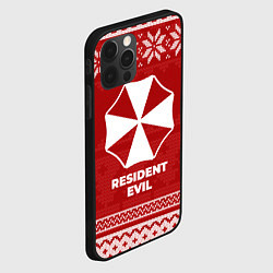 Чехол для iPhone 12 Pro Новогодний Resident Evil, цвет: 3D-черный — фото 2