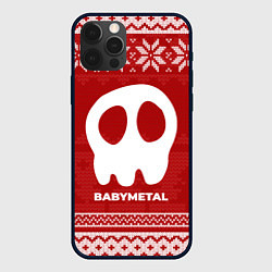 Чехол для iPhone 12 Pro Новогодний Babymetal, цвет: 3D-черный