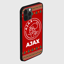 Чехол для iPhone 12 Pro Ajax new year, цвет: 3D-черный — фото 2