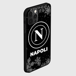 Чехол для iPhone 12 Pro Снежный Napoli, цвет: 3D-черный — фото 2