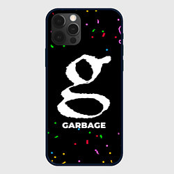 Чехол для iPhone 12 Pro Garbage конфети, цвет: 3D-черный