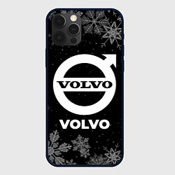 Чехол для iPhone 12 Pro Снежный Volvo, цвет: 3D-черный