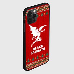 Чехол для iPhone 12 Pro Black Sabbath new year, цвет: 3D-черный — фото 2