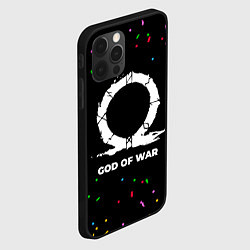 Чехол для iPhone 12 Pro God of War конфети, цвет: 3D-черный — фото 2