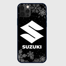 Чехол для iPhone 12 Pro Снежный Suzuki, цвет: 3D-черный