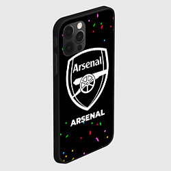 Чехол для iPhone 12 Pro Arsenal конфети, цвет: 3D-черный — фото 2