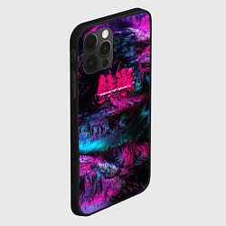Чехол для iPhone 12 Pro Tekken neon colors, цвет: 3D-черный — фото 2