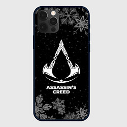 Чехол для iPhone 12 Pro Снежный Assassins Creed, цвет: 3D-черный