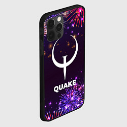 Чехол для iPhone 12 Pro Праздничный Quake, цвет: 3D-черный — фото 2